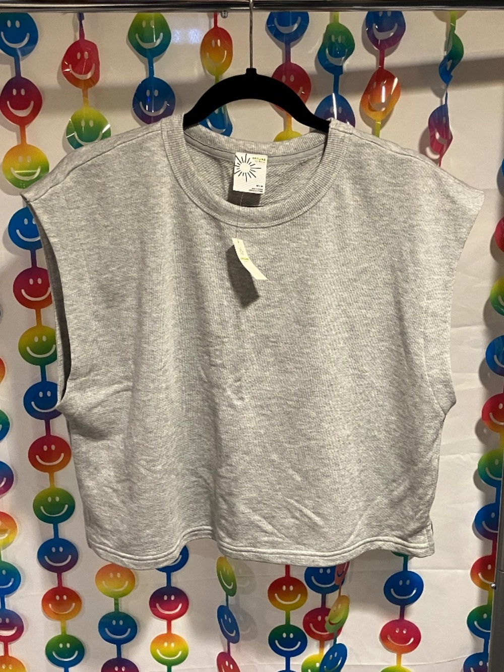 NWT OFFLINE By Aerie Keep It 100 Terry Muscle T-Shirt (Medium)